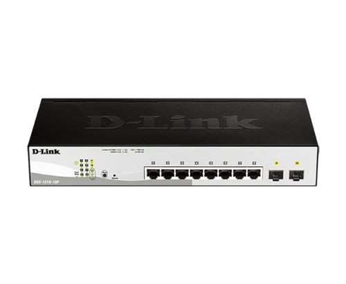 D-Link 10-Port Gigabit Smart Managed PoE Switch