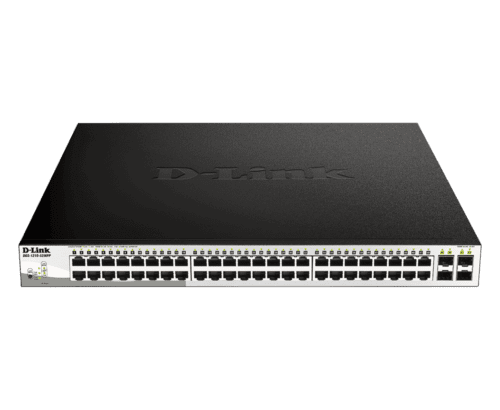 D-Link 52-Port Gigabit Smart Managed PoE Switch