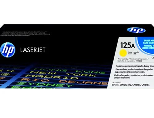 HP 125A Yellow LaserJet Toner (CB542A)