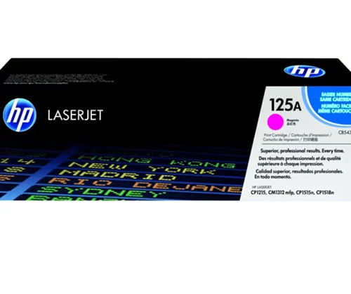 HP 125A Magenta LaserJet Toner(CB543A)