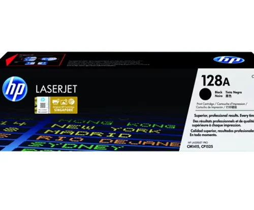 HP 128A Black LaserJet Toner(CE320A)