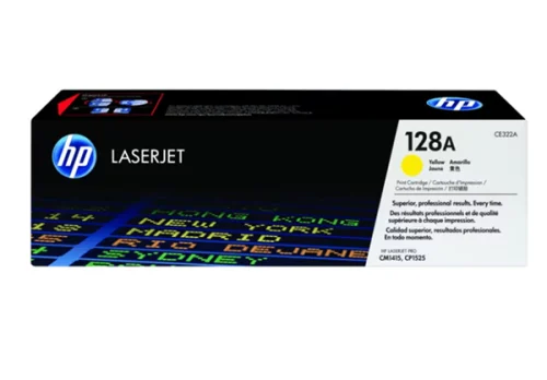 HP 128A Yellow LaserJet Toner (CE322A)