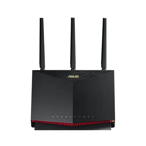 ASUS RT-AX86U Pro : WiFi 6 (802.11ax) | Wi-Fi Speed AX6000 | External antenna x 3 | WAN x 1 | LAN x 4 | Memory : 256 MB Flash and 1 GB RAM
