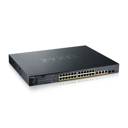 Zyxel 24-Port 2.5G Multi-Gig Lite-L3 Smart Managed PoE++/PoE+ Switch (XMG1930-30HP)