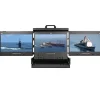 4K 17" TRIPLE DISPLAY CONSOLE DRAWER