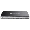 TP-Link Omada 48-Port Gigabit Stackable L3 Managed PoE+ Switch with 6 10G Slots (SG6654XHP)