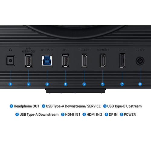 Samsung 27" Odyssey G7 G70F 4K 180Hz Gaming Monitor